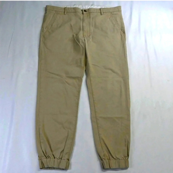 Levi's Men's Xx Chino jogger pants Khaki 33x32 Casual Clsssic School - Picture 2 of 5